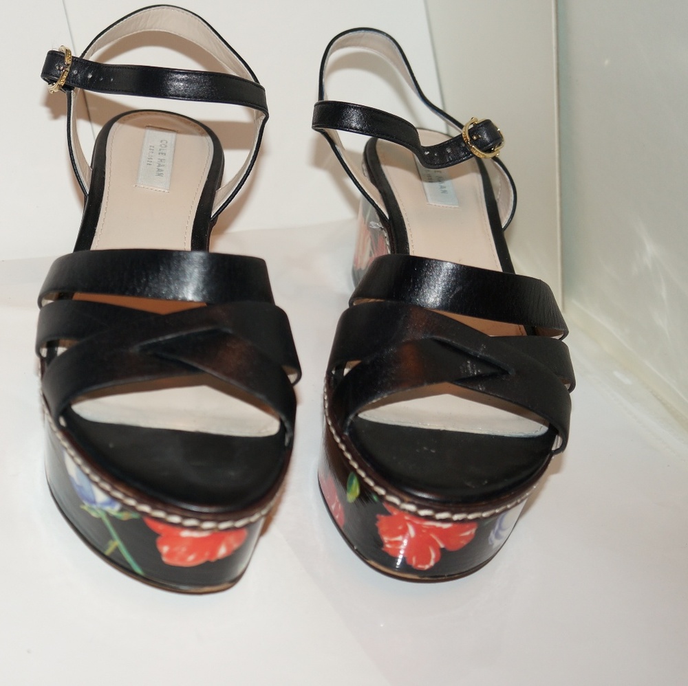 COLE HAAN JIANNA WEDGE SANDAL boho - Picture 7 of 8